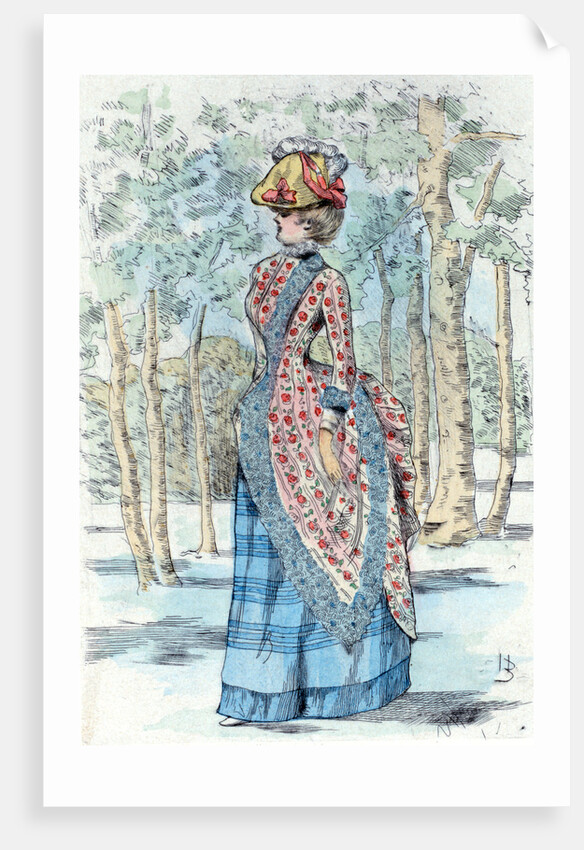 1885, Women's fashion in nineteenth-century Paris by Henri Boutet