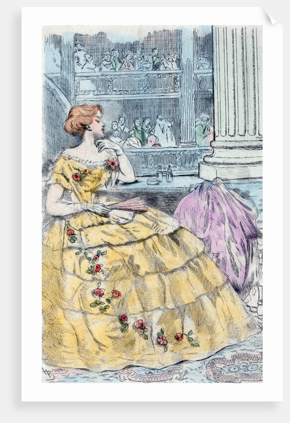 1857, Women's fashion in nineteenth-century Paris by Henri Boutet