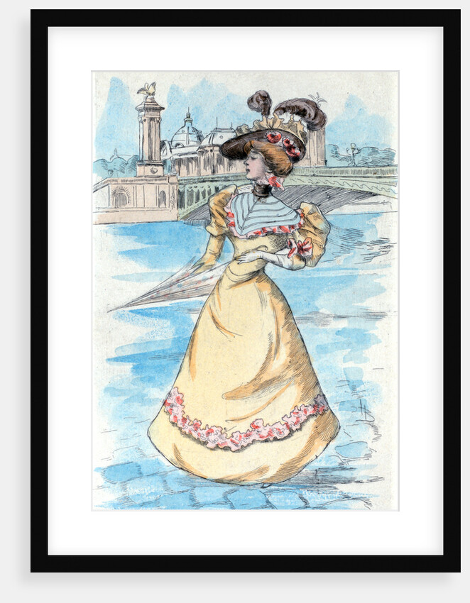 1900, Women's fashion in nineteenth century Paris by Henri Boutet