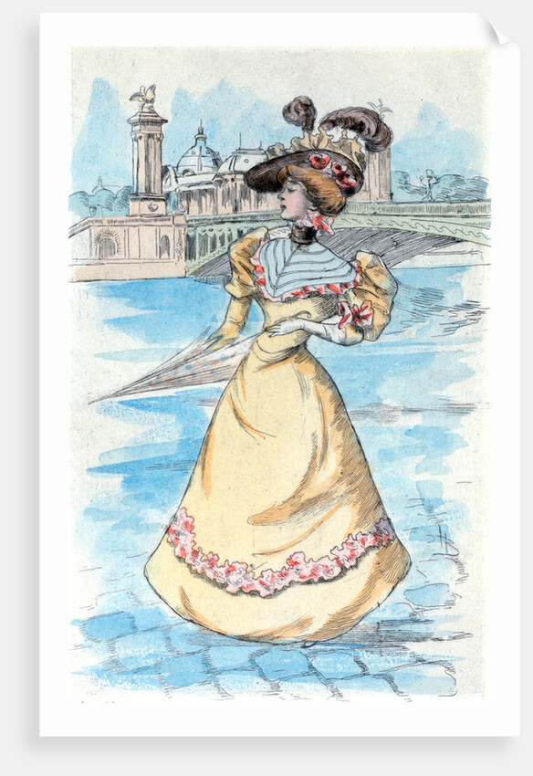 1900, Women's fashion in nineteenth century Paris by Henri Boutet