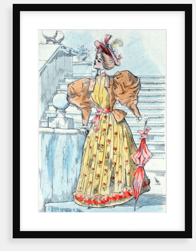 1894, Women's fashion in nineteenth-century Paris by Henri Boutet