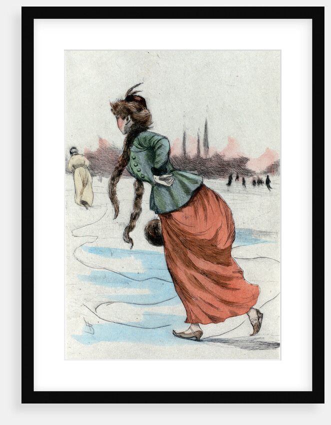 1887, Women's fashion in nineteenth-century Paris by Henri Boutet