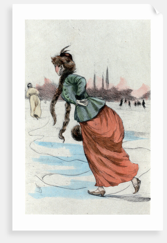 1887, Women's fashion in nineteenth-century Paris by Henri Boutet