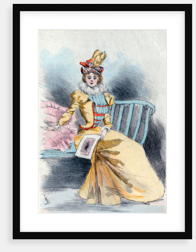 1890, Women's fashion in nineteenth-century Paris by Henri Boutet