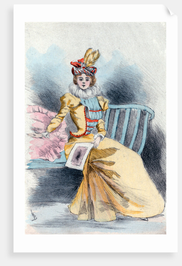 1890, Women's fashion in nineteenth-century Paris by Henri Boutet