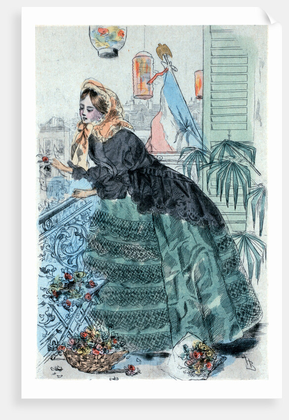 1859, Women's fashion in nineteenth-century Paris by Henri Boutet