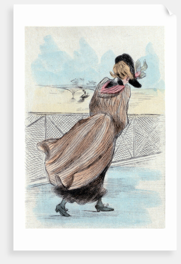 1886, Women's fashion in nineteenth-century Paris by Henri Boutet