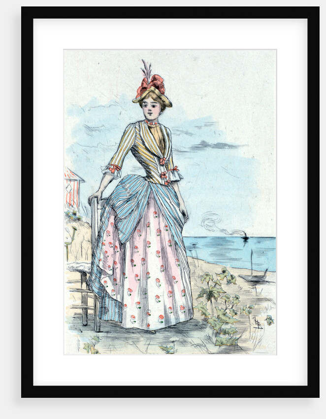 1876, Women's fashion in nineteenth-century Paris by Henri Boutet