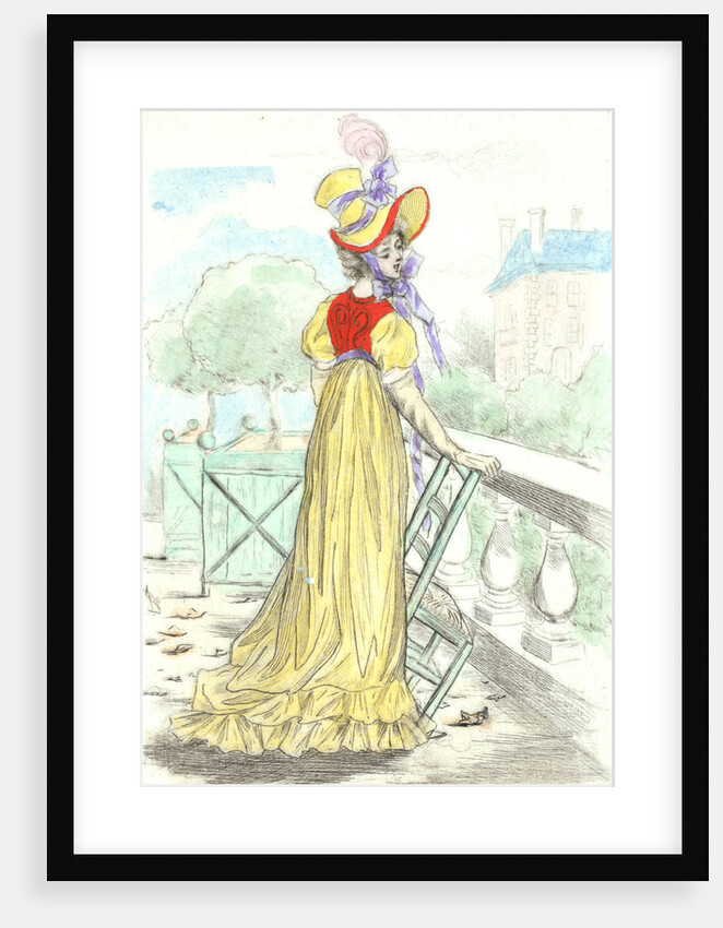 1816, Women's fashion in nineteenth-century Paris by Henri Boutet