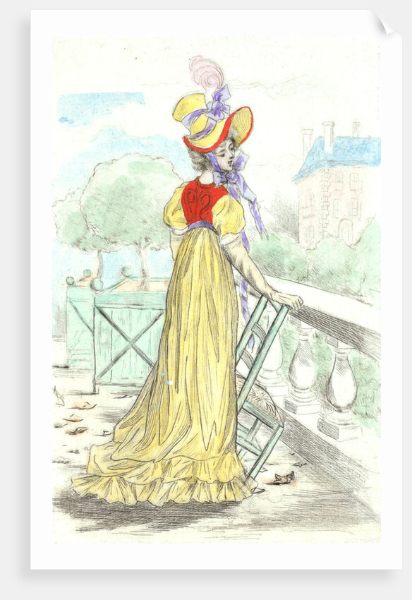 1816, Women's fashion in nineteenth-century Paris by Henri Boutet
