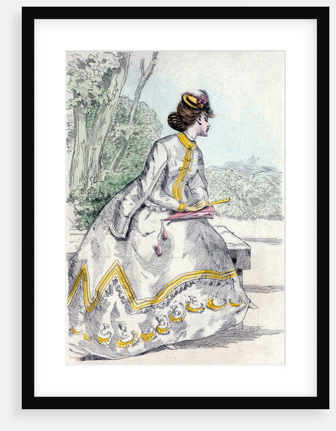 1869, Women's fashion in nineteenth-century Paris by Henri Boutet