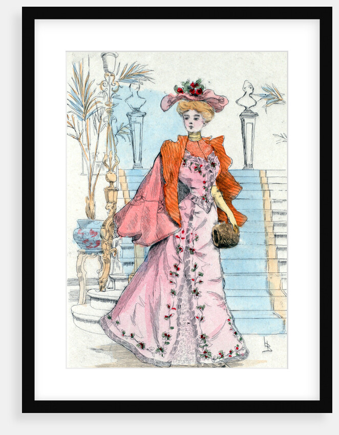 1898, Women's fashion in nineteenth-century Paris by Henri Boutet