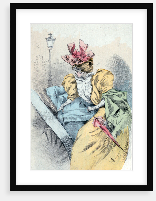 1896, Women's fashion in nineteenth-century Paris by Henri Boutet