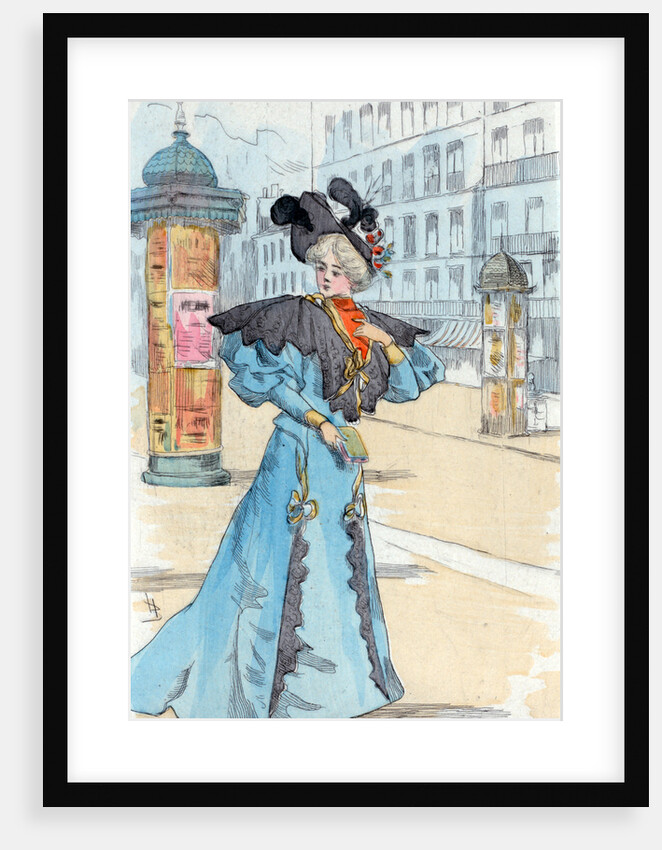 1892, Women's fashion in nineteenth-century Paris by Henri Boutet