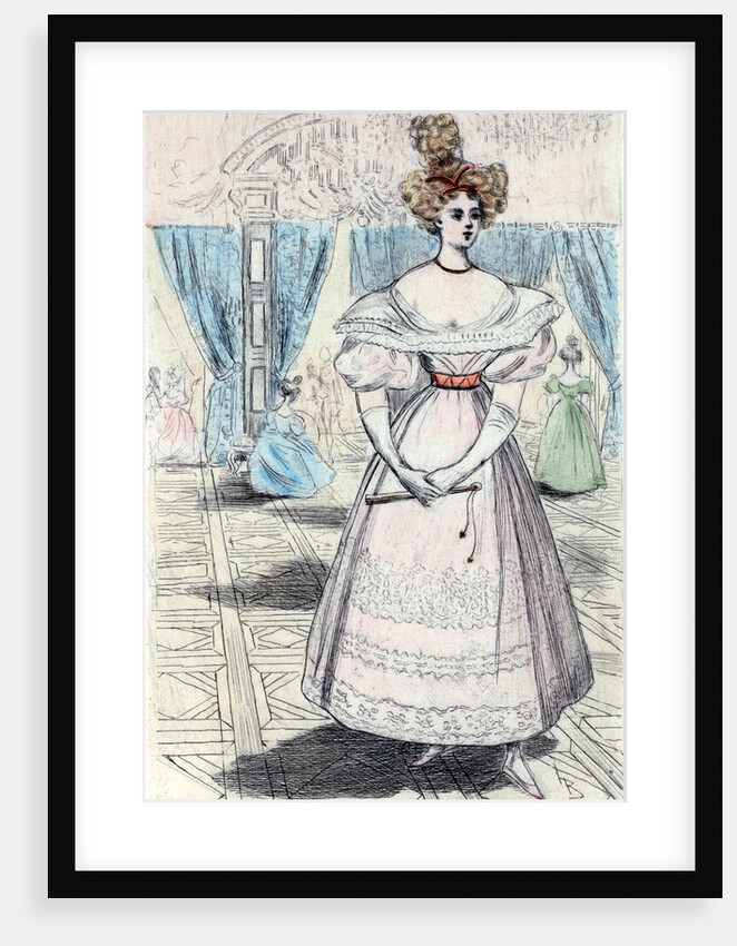 1828, Women's fashion in nineteenth-century Paris by Henri Boutet