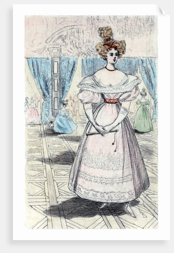 1828, Women's fashion in nineteenth-century Paris by Henri Boutet