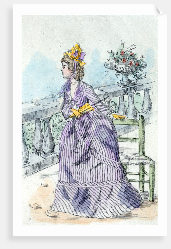 1871, Women's fashion in nineteenth-century Paris by Henri Boutet