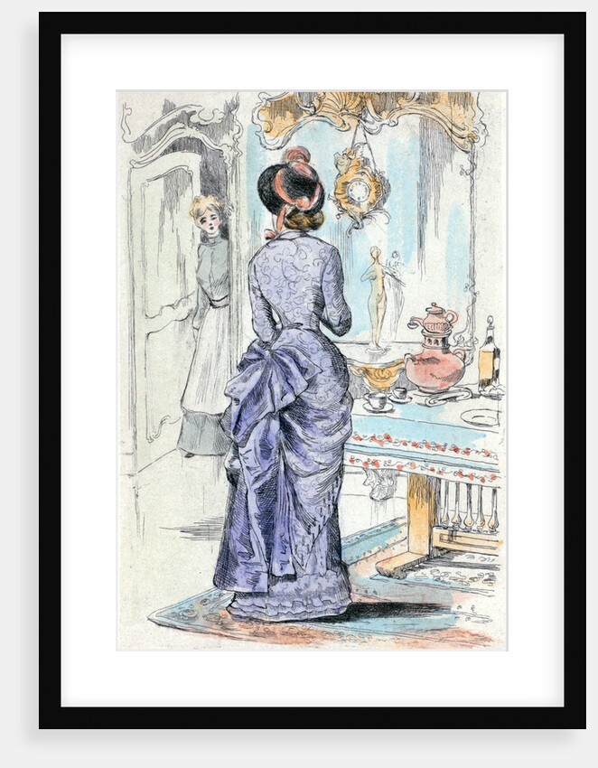 1872, Women's fashion in nineteenth-century Paris by Henri Boutet