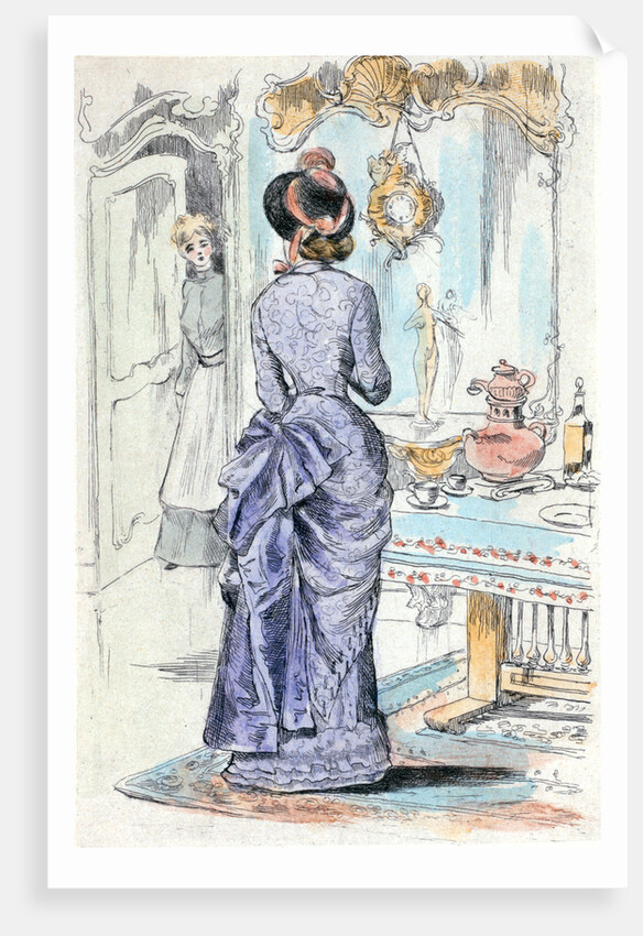 1872, Women's fashion in nineteenth-century Paris by Henri Boutet