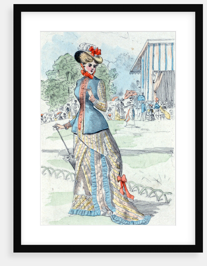 1877, Women's fashion in nineteenth-century Paris by Henri Boutet