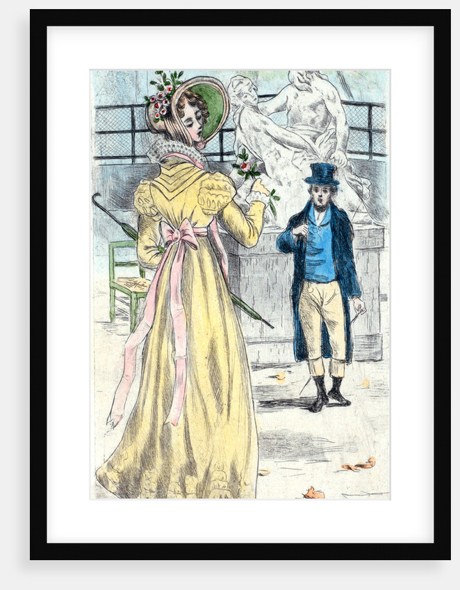 1821, Women's fashion in nineteenth-century Paris by Henri Boutet