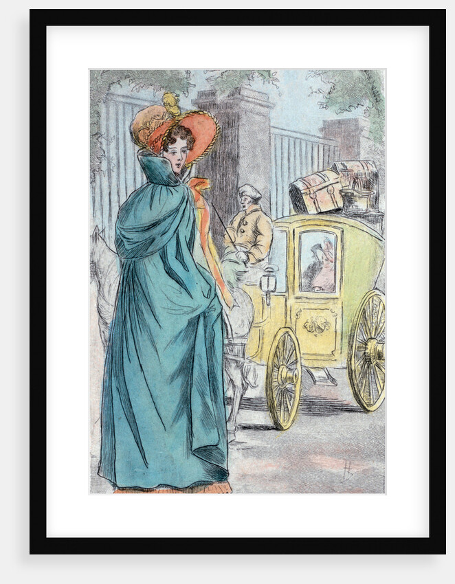 1825, Women's fashion in nineteenth-century Paris by Henri Boutet