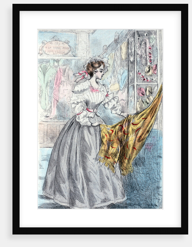 1837, Women's fashion in nineteenth-century Paris by Henri Boutet