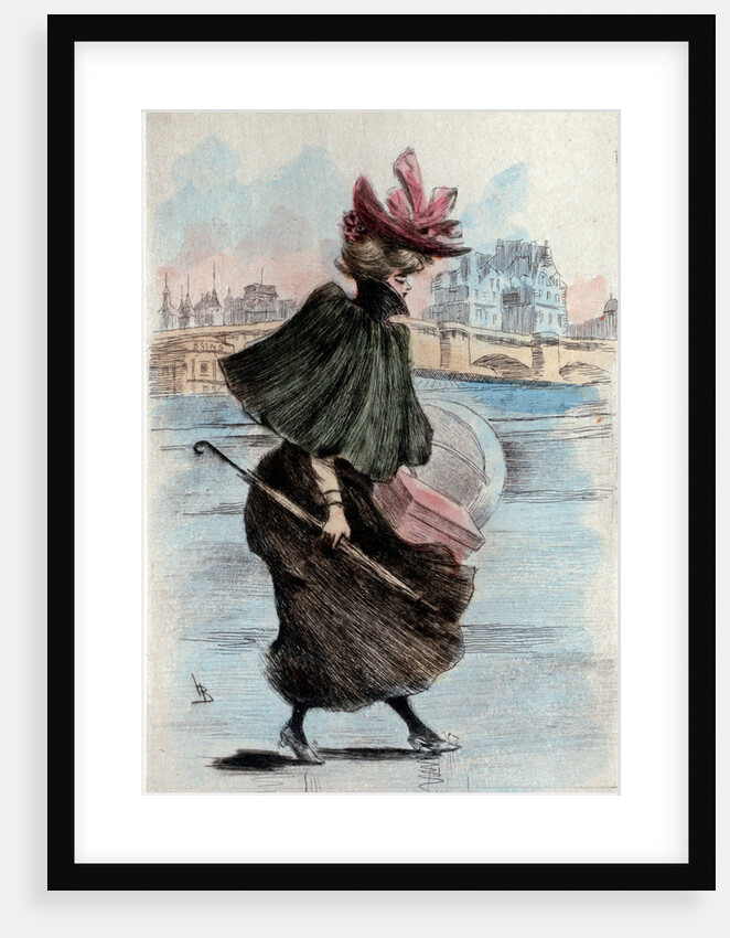 1893, Women's fashion in nineteenth-century Paris by Henri Boutet