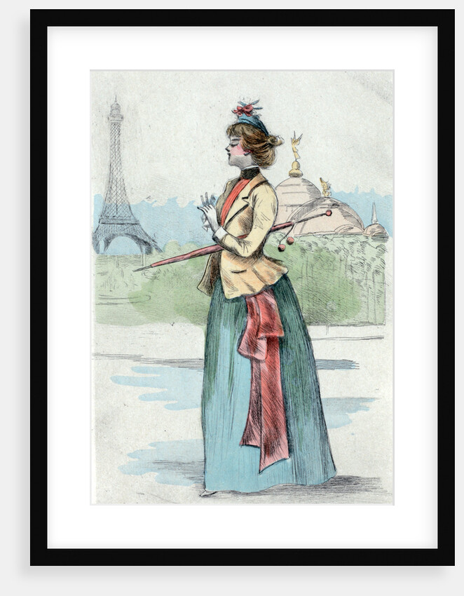 1889, Women's fashion in nineteenth-century Paris by Henri Boutet
