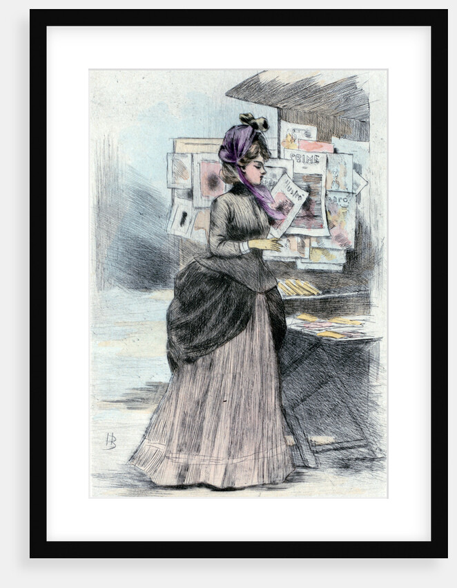 1879, Women's fashion in nineteenth-century Paris by Henri Boutet