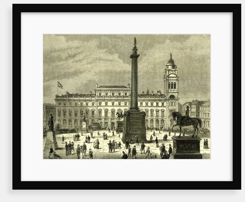 Glasgow UK 1880 St. George's Square Great Britain by Anonymous