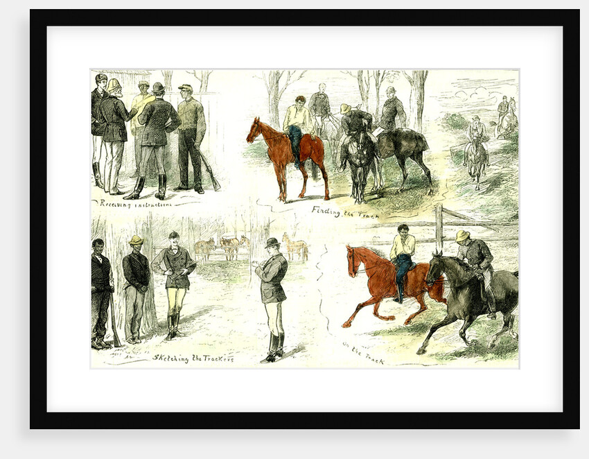 Australia Victoria Black Trackers 1881 by Anonymous