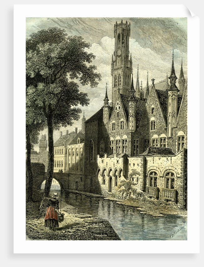 Bruges Belgium by Anonymous