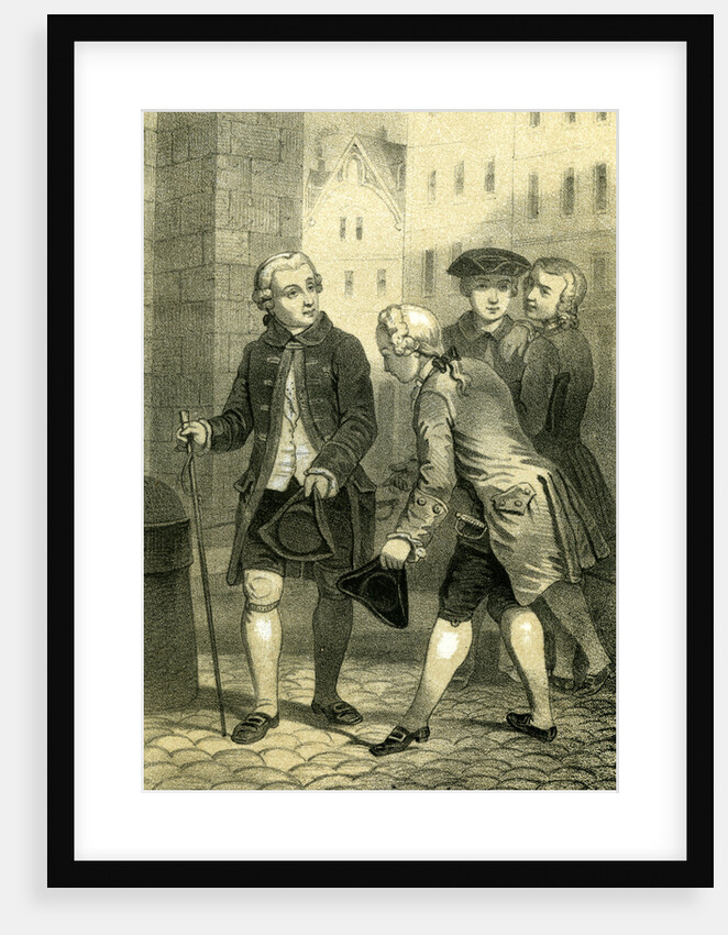 Young Men Paris France 19th Century France by Anonymous