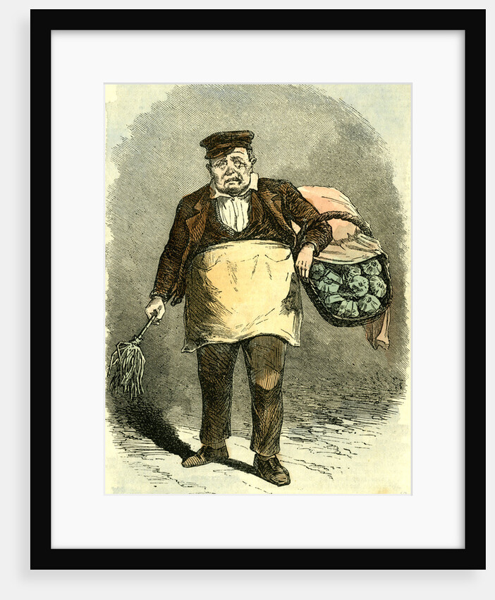 Madrid Spain Pieman 1866 Street Character by Anonymous