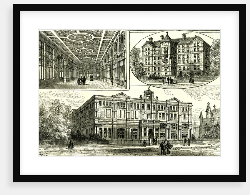 Princess of Wales Opened the New Buildings of the London Hospital Library of Medical College Nursing Home Medical College by Anonymous