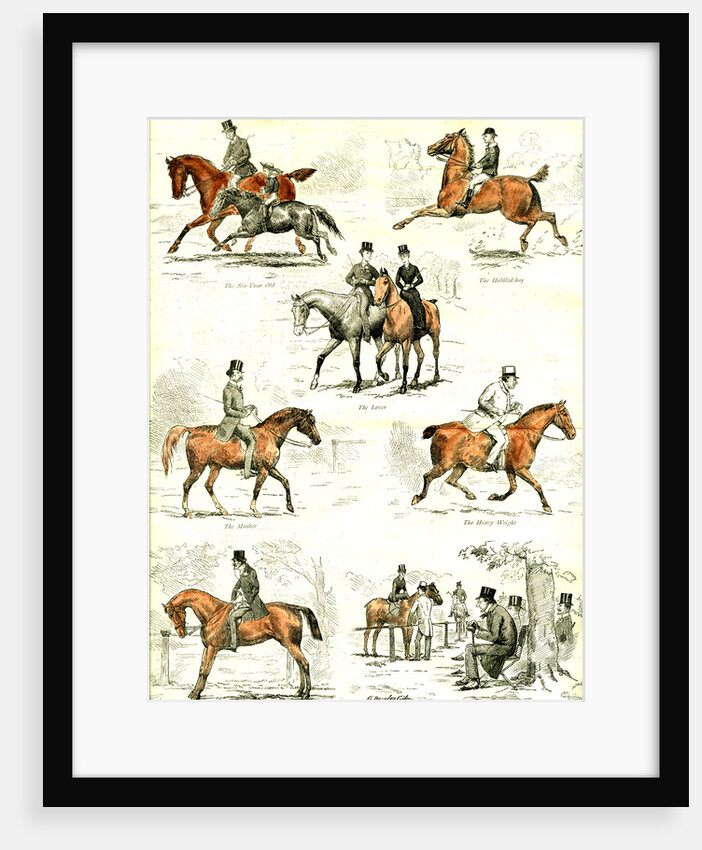 Horsemanship UK 1885 the Seven Ages of Horsemanship by Anonymous