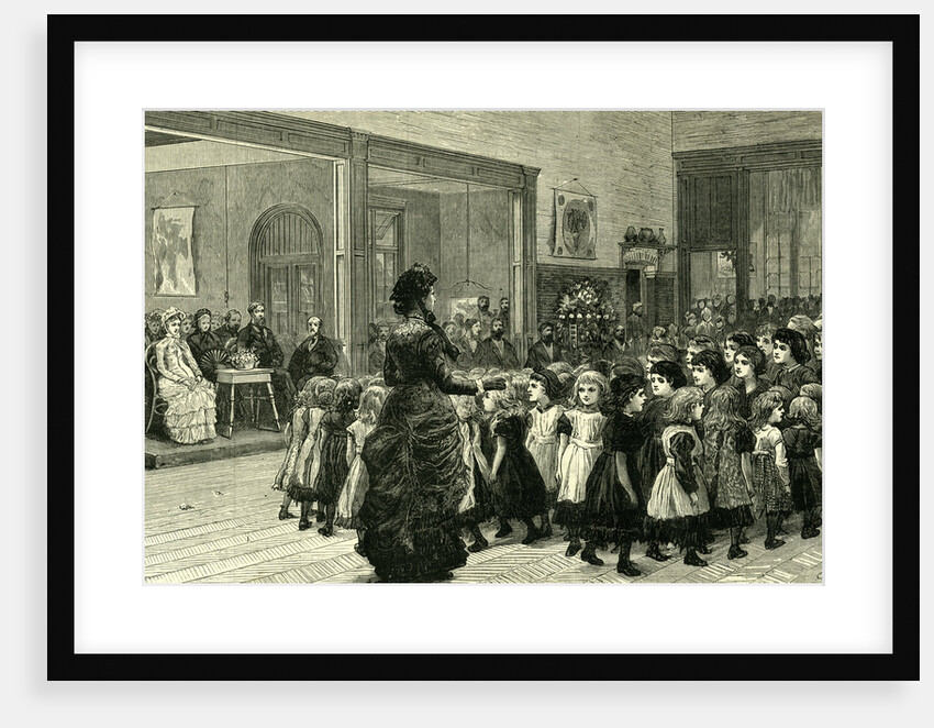 Boarding School 1881 UK Physical Training Children Gymnastics Teacher Parents by Anonymous
