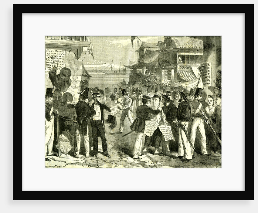Shanghai China 1865 Proclamation of French and English Chefs by Anonymous