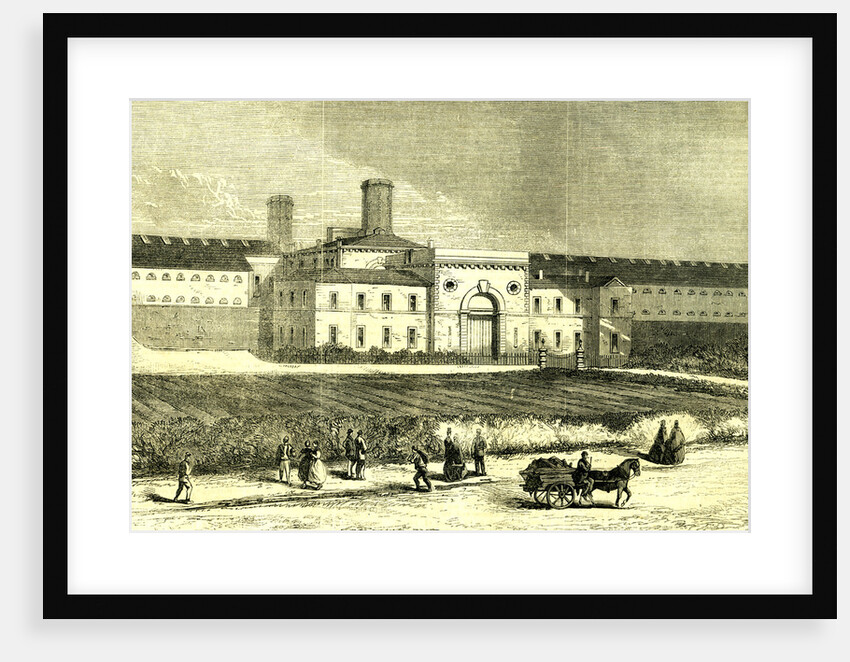 Dublin Ireland 1866 Mountjoy Prison by Anonymous