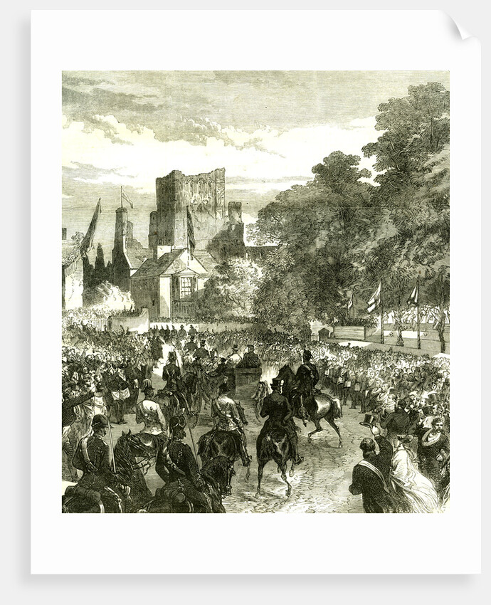 The Queen's Visit to the Scottish Border. Her Majesty's Entry Into Kelso 1867 Great Britain by Anonymous