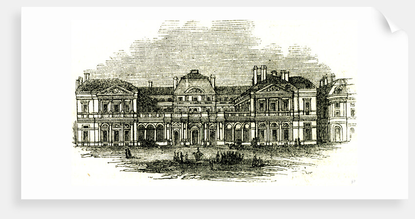The Palais Royal Paris 19th Century. France by Anonymous