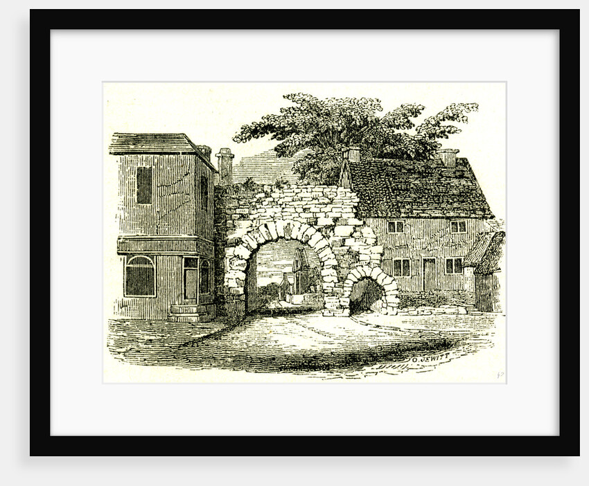 Newgate Lincoln UK 19th Century by Anonymous