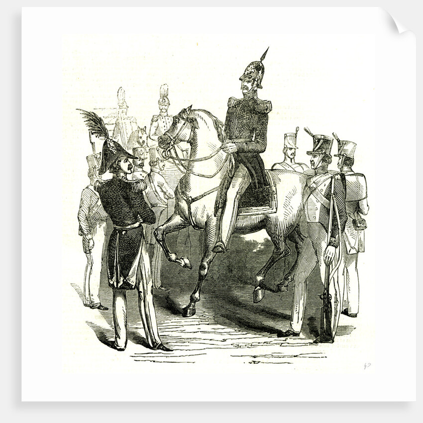 Cologne Köln Government Troops Municipal Guard 1846 by Anonymous