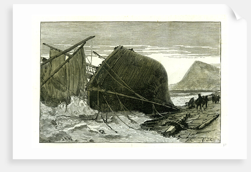 Dover UK 1887 Wreck of the Russian Vessel Joutsen by Anonymous