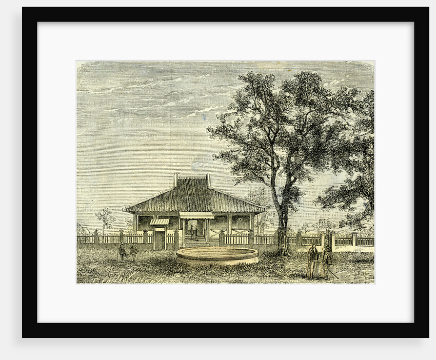 Three Kilometers from Saigon Vietnam 19th Century the Chinese Town by Anonymous