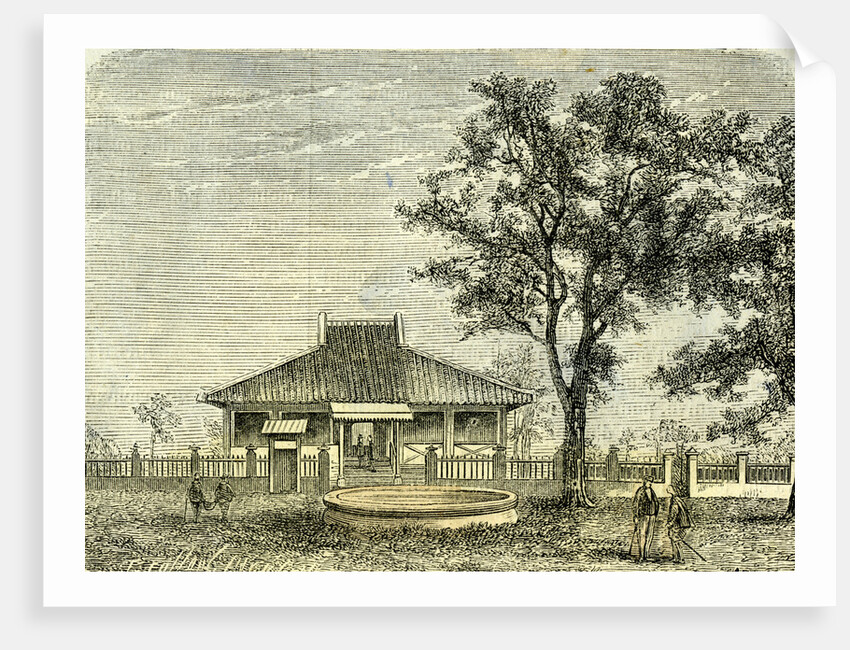 Three Kilometers from Saigon Vietnam 19th Century the Chinese Town by Anonymous