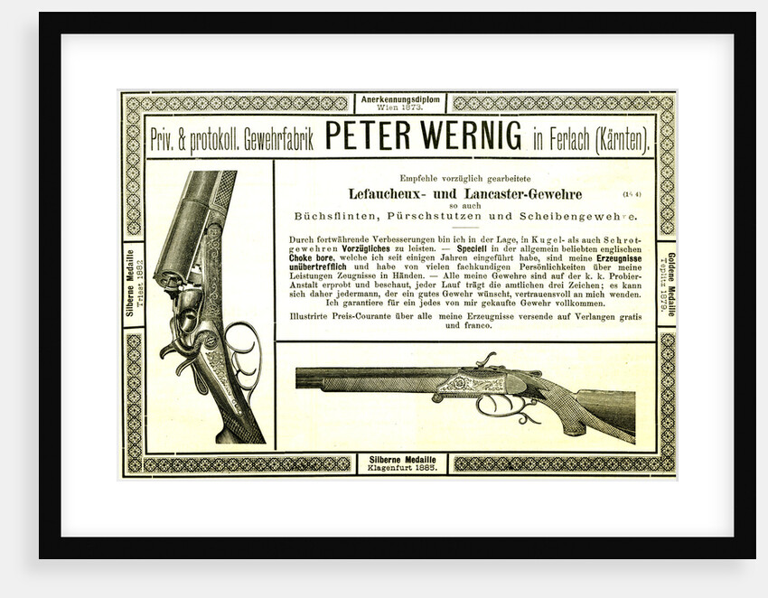 Hunt Gun Austria 1891 by Anonymous