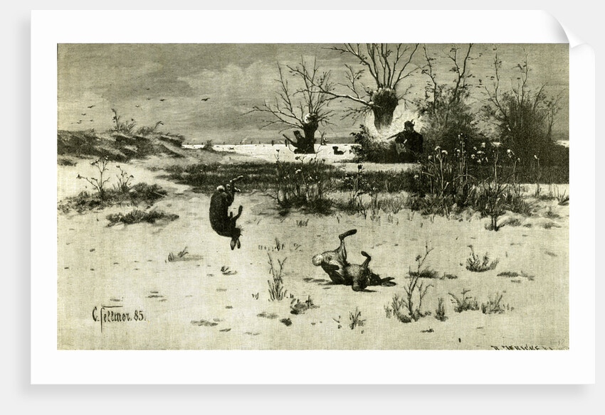 Hunt Austria 1891 by Anonymous