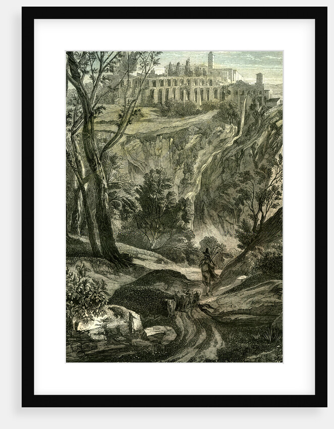 Tivoli Rome Italy 1848 by Anonymous